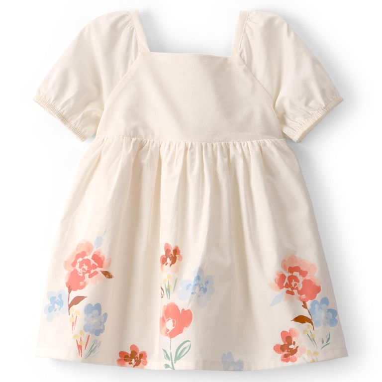 Vestido Con Cubre Pañal Bebé Niña