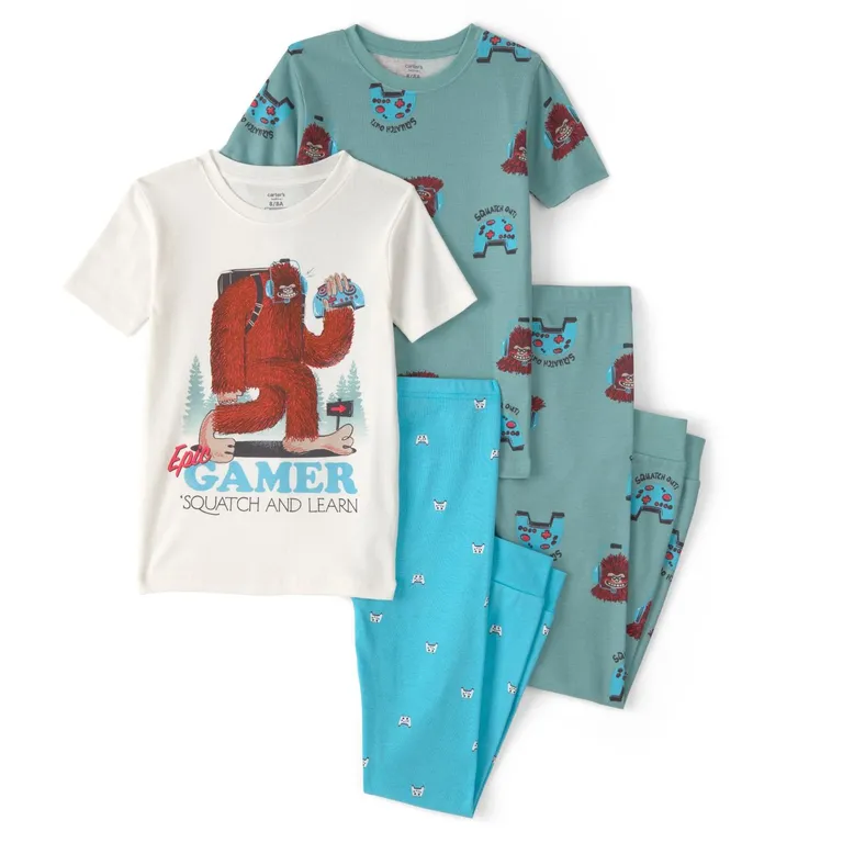Pack De 2 Pijamas De Algodón Niño 6 A 8 Años