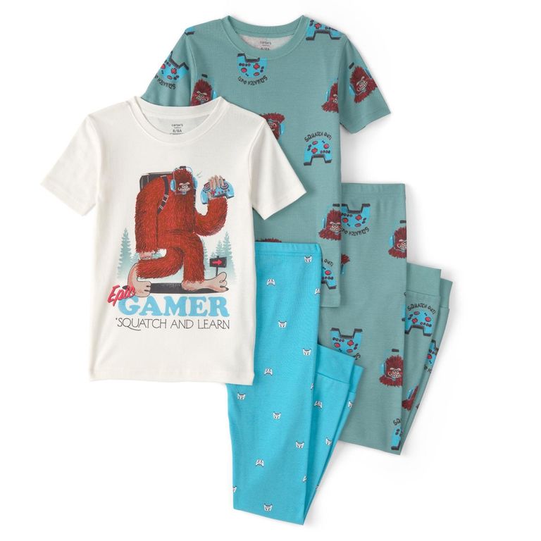 Pack De 2 Pijamas De Algodón Niño 6 A 8 Años