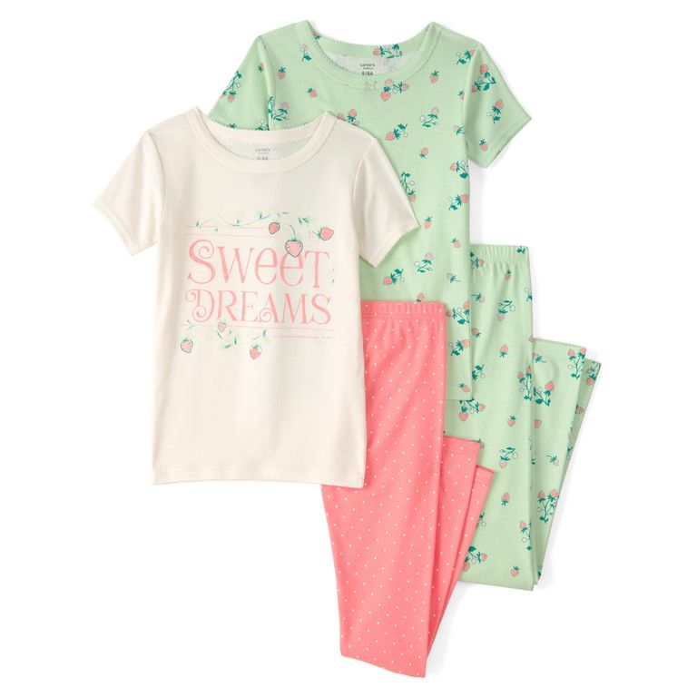 Pack De 2 Pijamas De Algodón Niña 6 A 8 Años