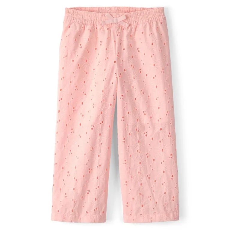 Pantalón Broderie Niña 2 A 5 Años