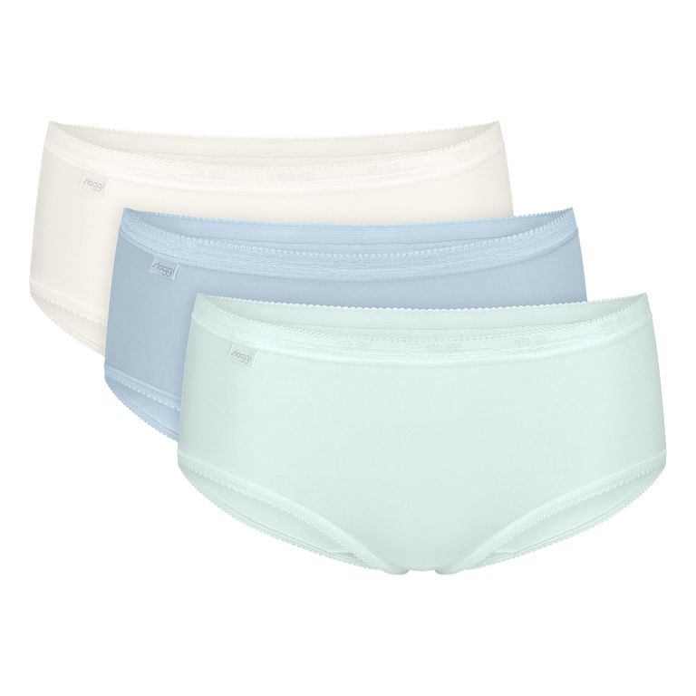Pack 3 Calzones Midi Basic Mujer