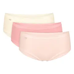 SLOGGI - Pack 3 Calzones Midi Basic Mujer