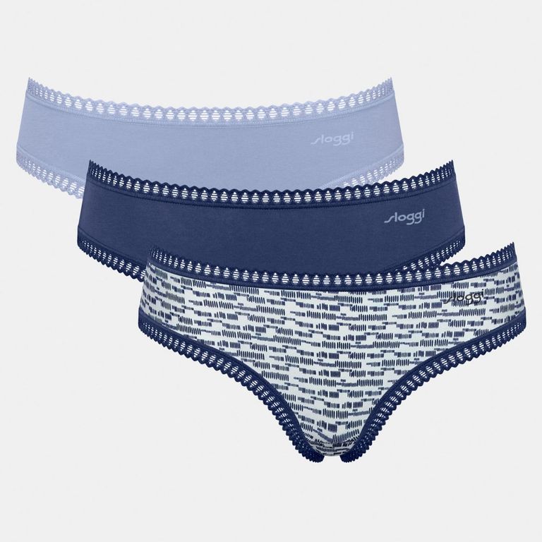 Pack 3 Calzones Hipster Go Crush Mujer