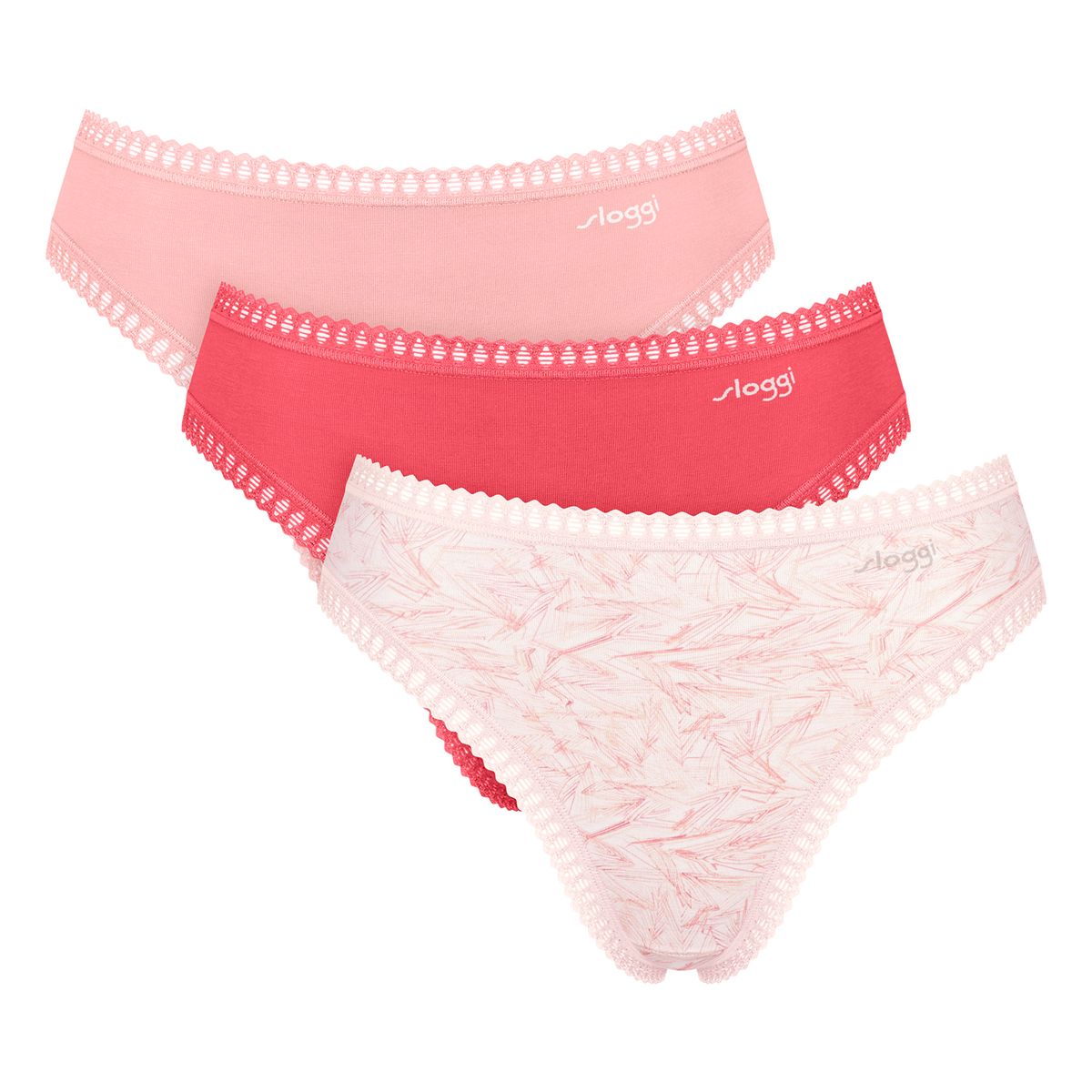 SLOGGI - Pack 3 Calzones Tai Go Crush Mujer Sloggi