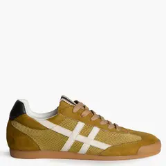 CORINA - Zapatilla Urbana Mujer Mostaza