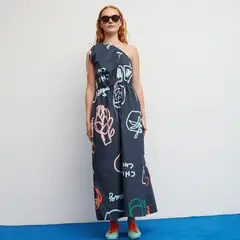 DRBLOOM - Vestido Estampoliamidado Mujer Dr Bloom