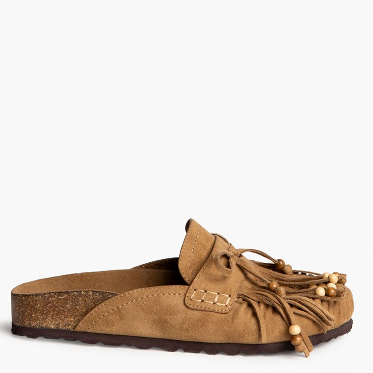 Zapato Casual Flecos Mujer Café