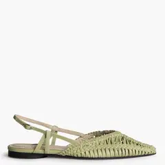 CORINA - Zapato Trenzado Mujer Verde