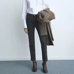 MANGO - Vaqueros Cortos Ajustados Claudia Mujer