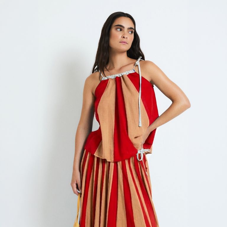 Top Rayas 100% Algodón Mujer