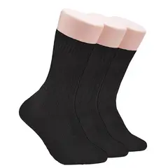 CLARKS - Pack de 3 Calcetines Hombre Negro