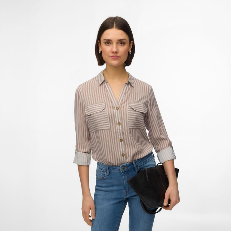 VERO MODA Blusa Rayas Mujer