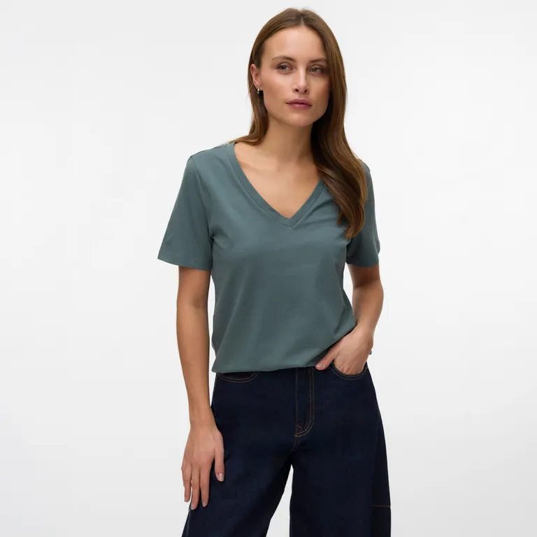 Polera 100% Algodón Organico Mujer