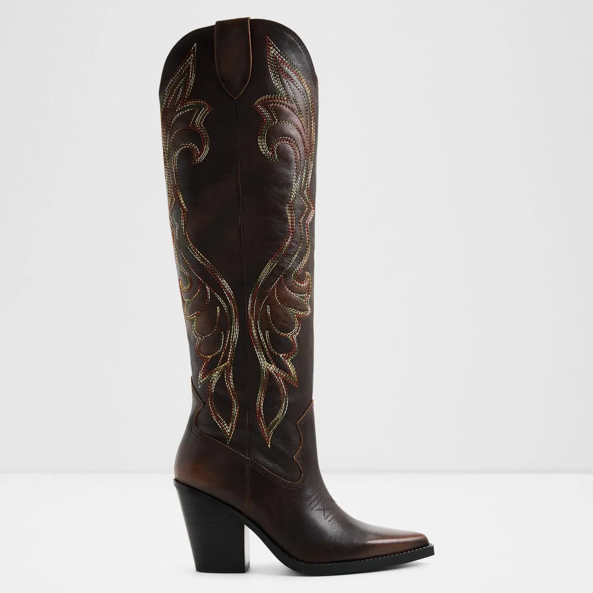 ALDO - Revolve Bota Mujer Cuero Café Aldo
