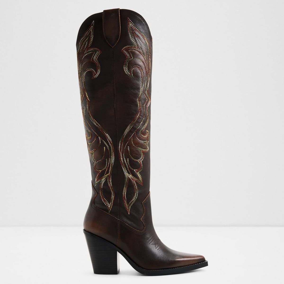 ALDO - Revolve Bota Mujer Cuero Café Aldo