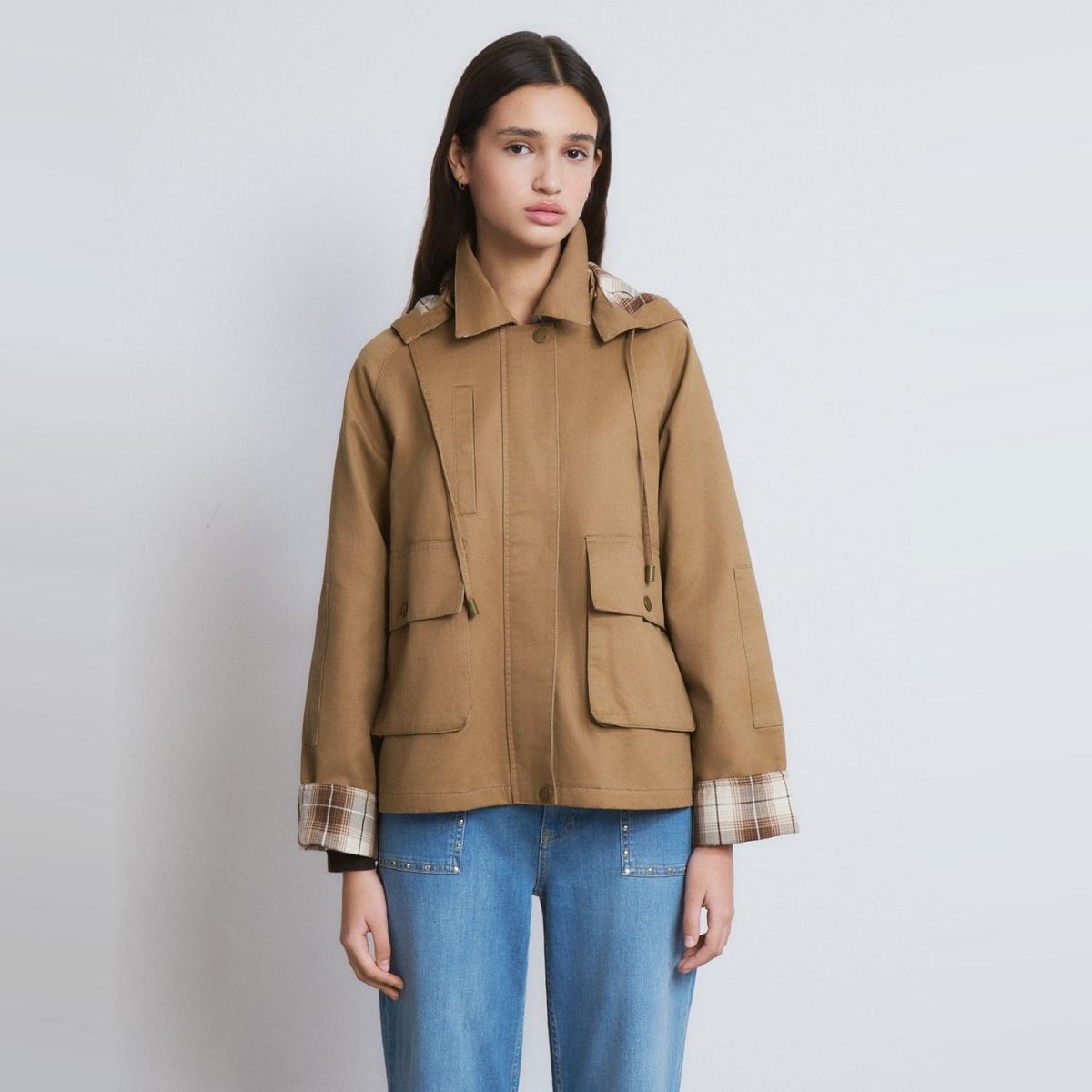 BROWNIE - Chaqueta Encerada Mujer Brownie