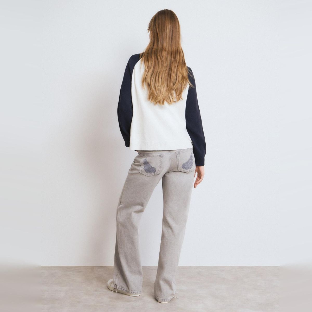 BROWNIE - Sweater Estrella Tachas Mujer Brownie