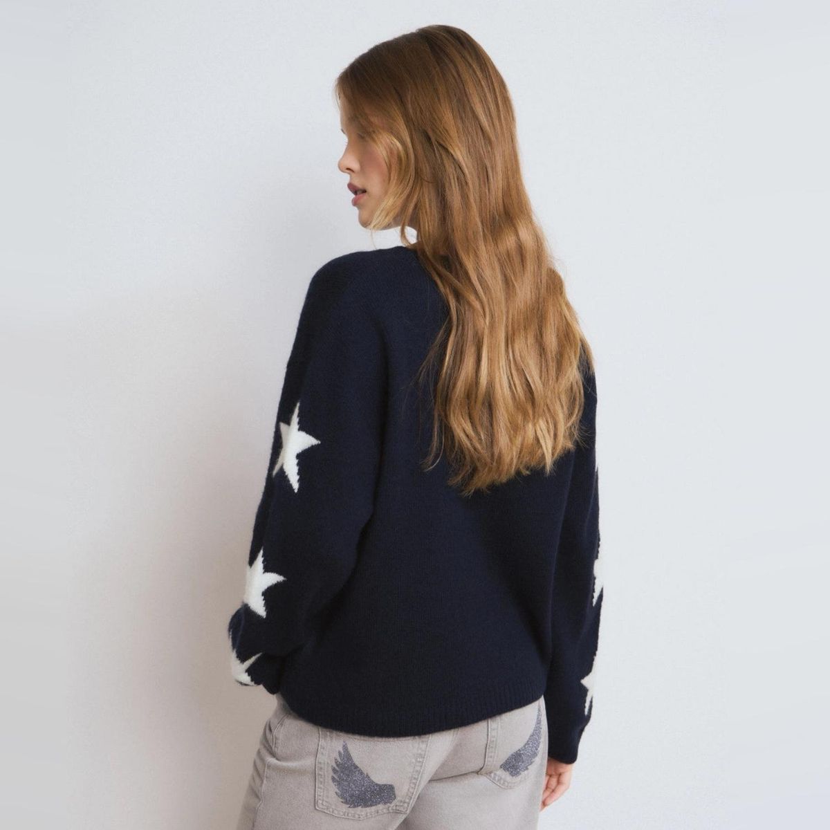 BROWNIE - Sweater Estrellas Mujer Brownie