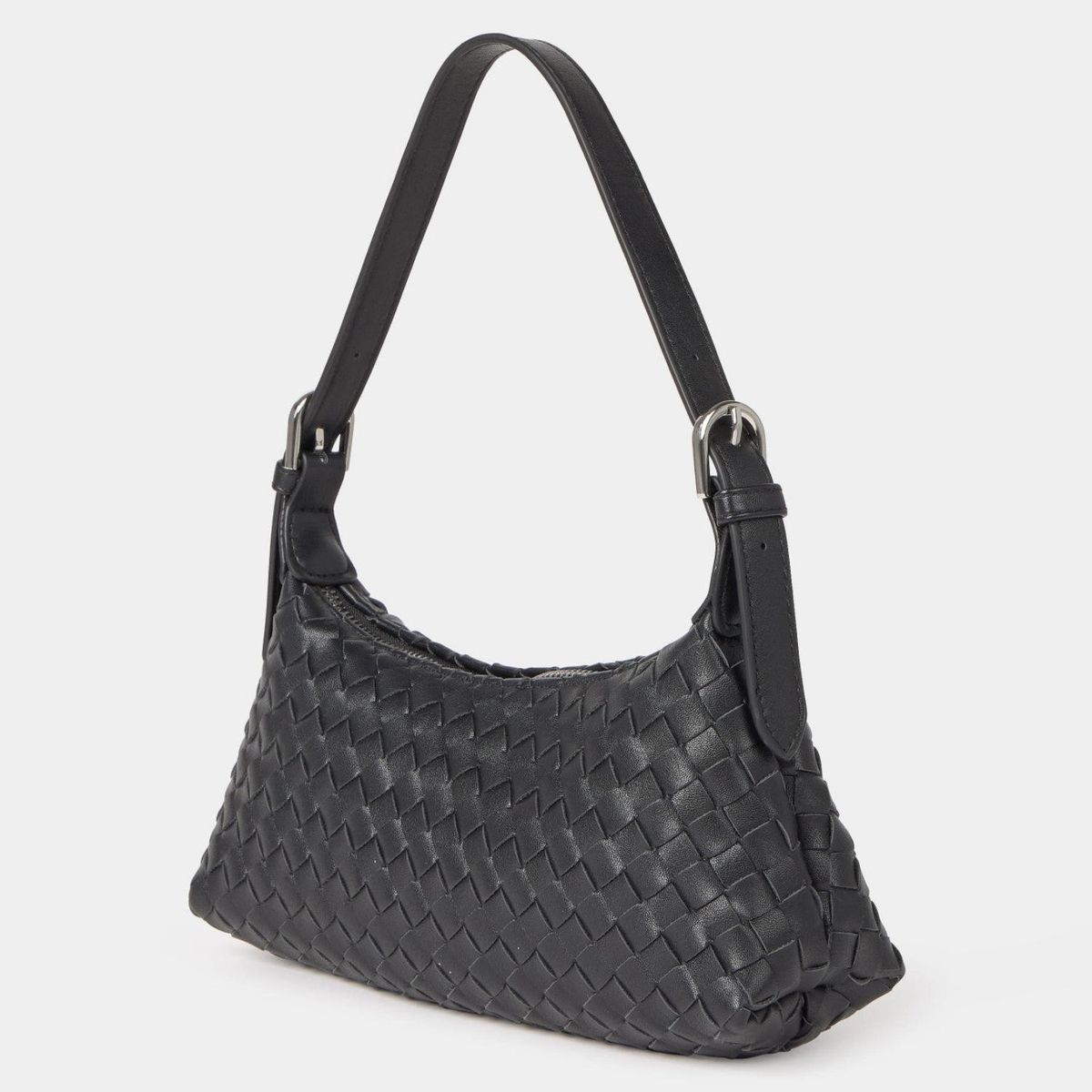 BROWNIE - Cartera Baguette Trenzado Mujer Brownie