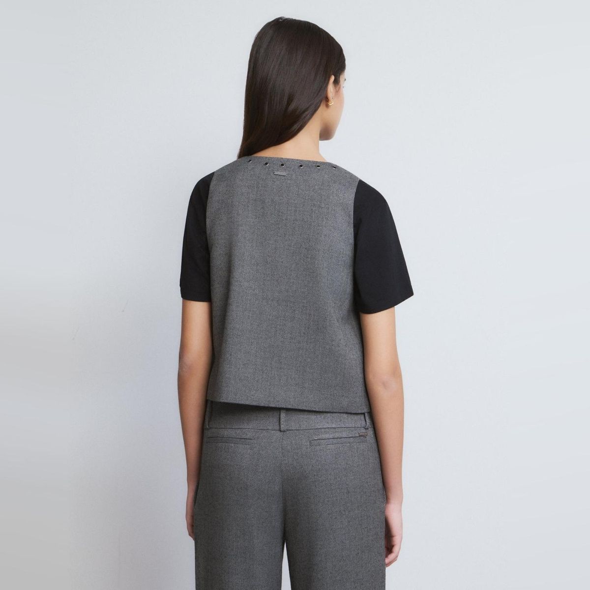 BROWNIE - Vest Cruzado Eyelets Mujer Brownie