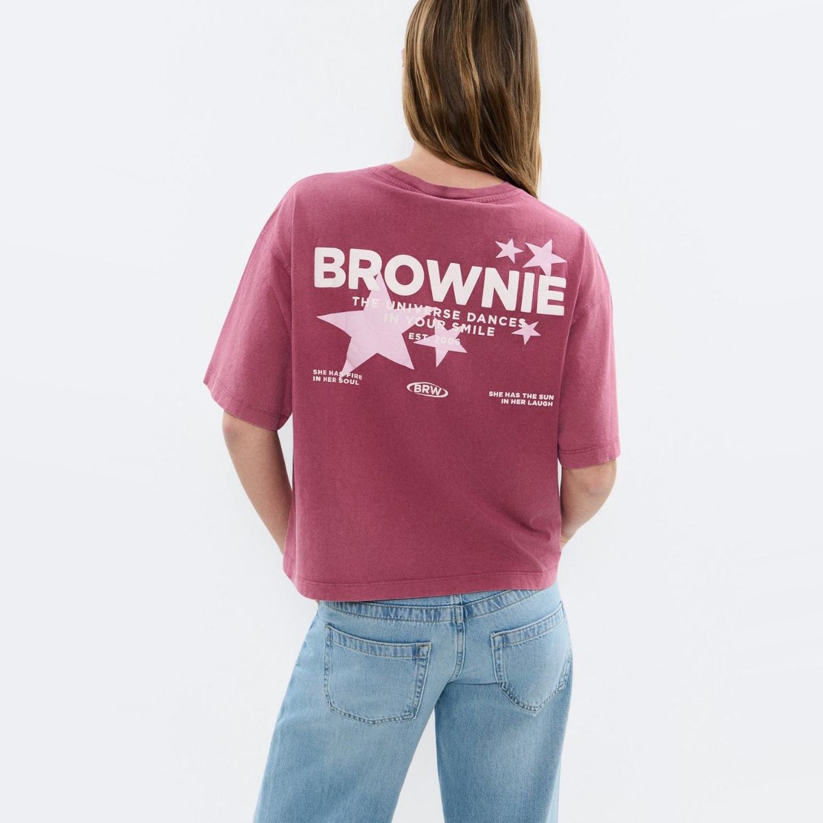 BROWNIE - Polera Estrellas Mujer Brownie