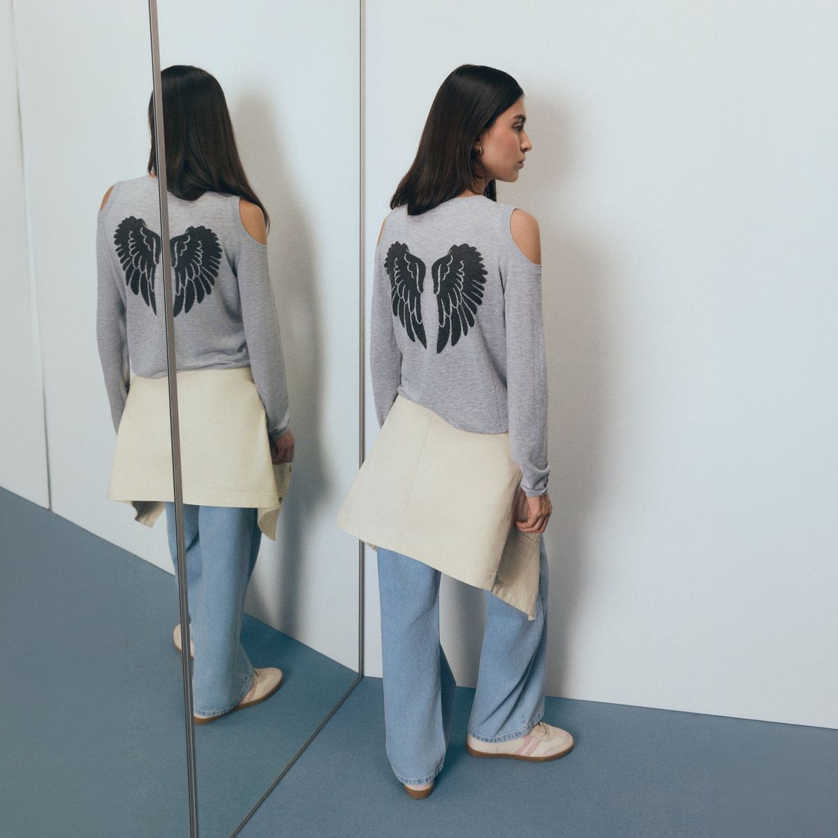 BROWNIE - Sweater Alas Mujer Brownie
