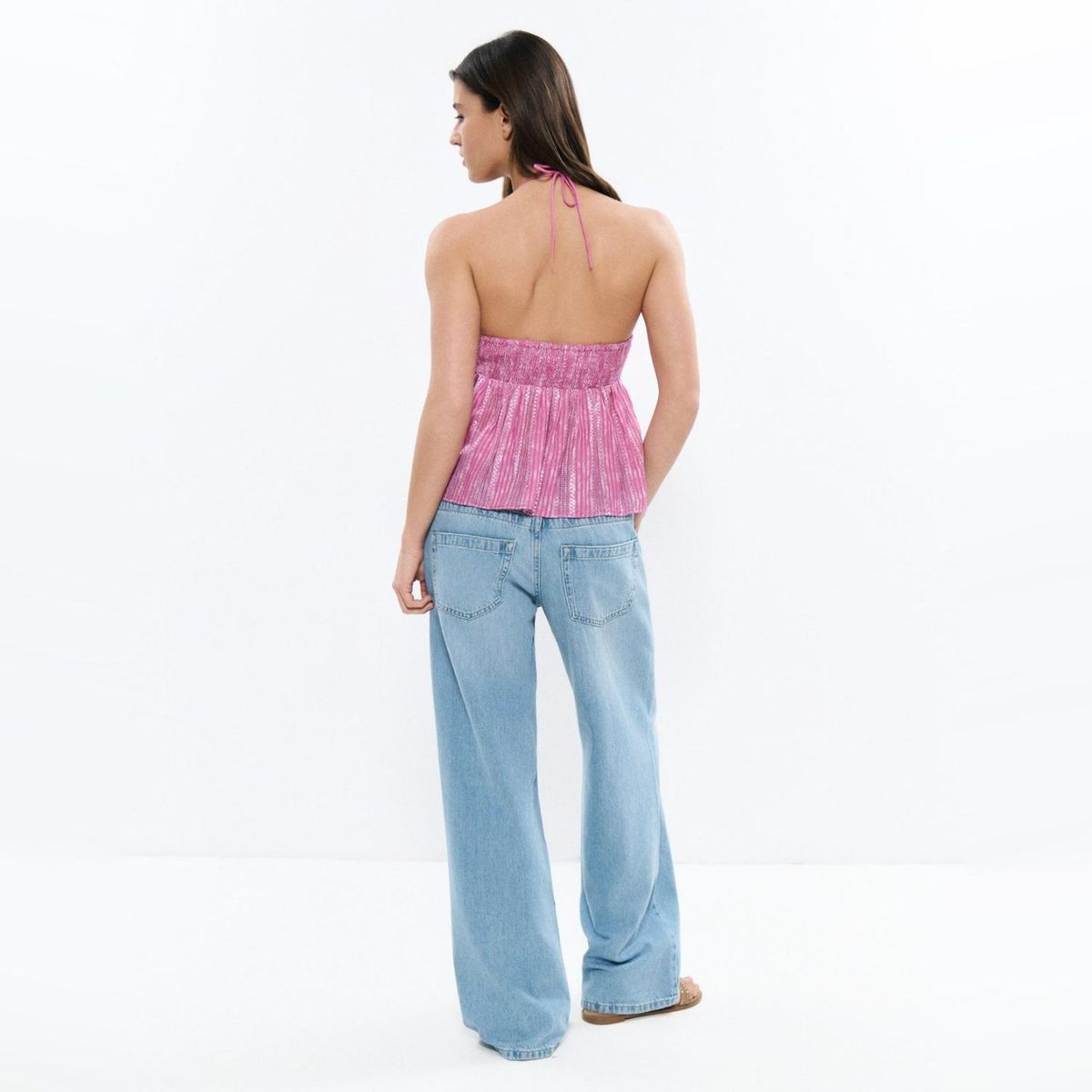 BROWNIE - Top Rayas Lurex Mujer Brownie
