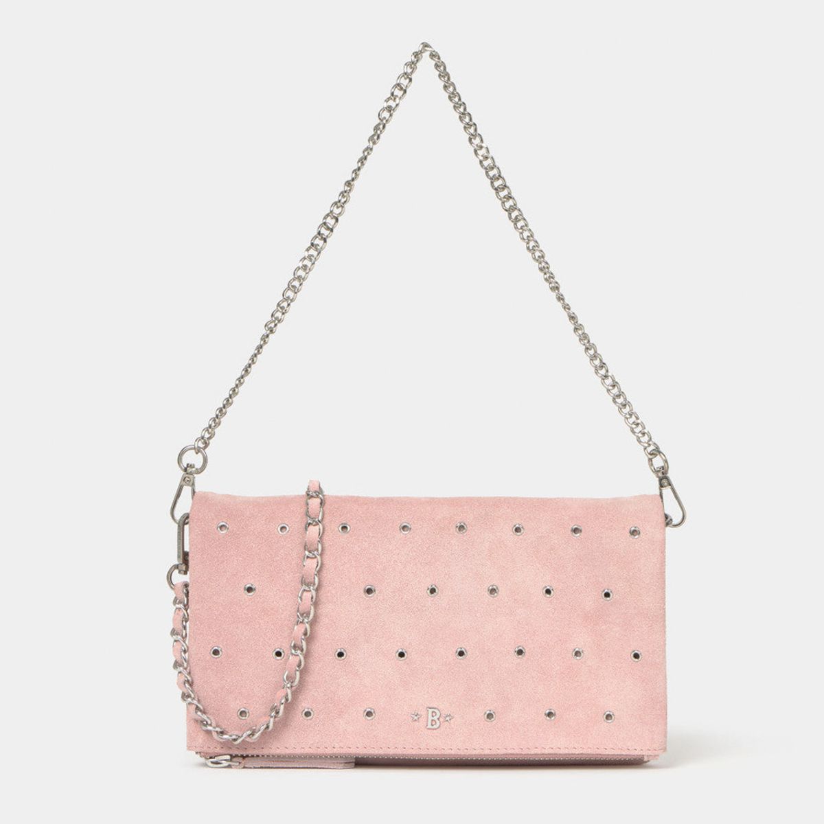BROWNIE - Cartera Eyelets 100% Cuero Mujer Brownie