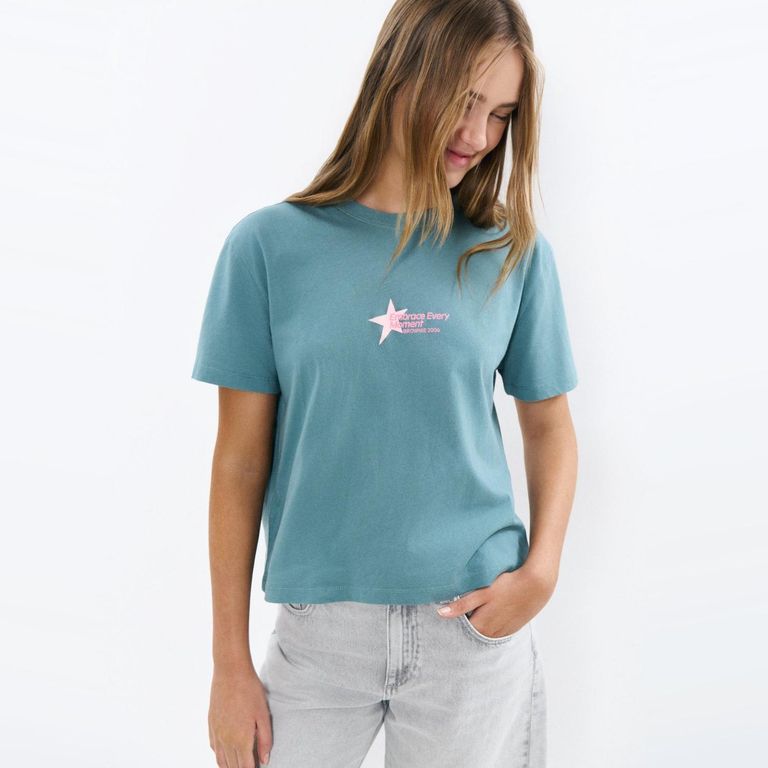 Polera Estampado Mujer