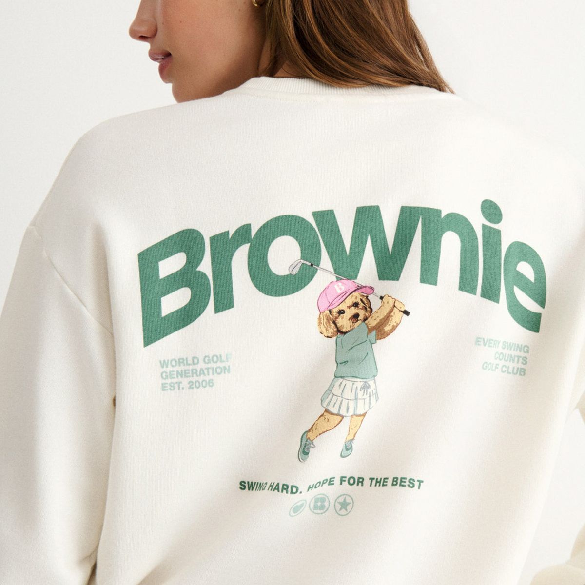 BROWNIE - Polerón Perro Golf Mujer Brownie