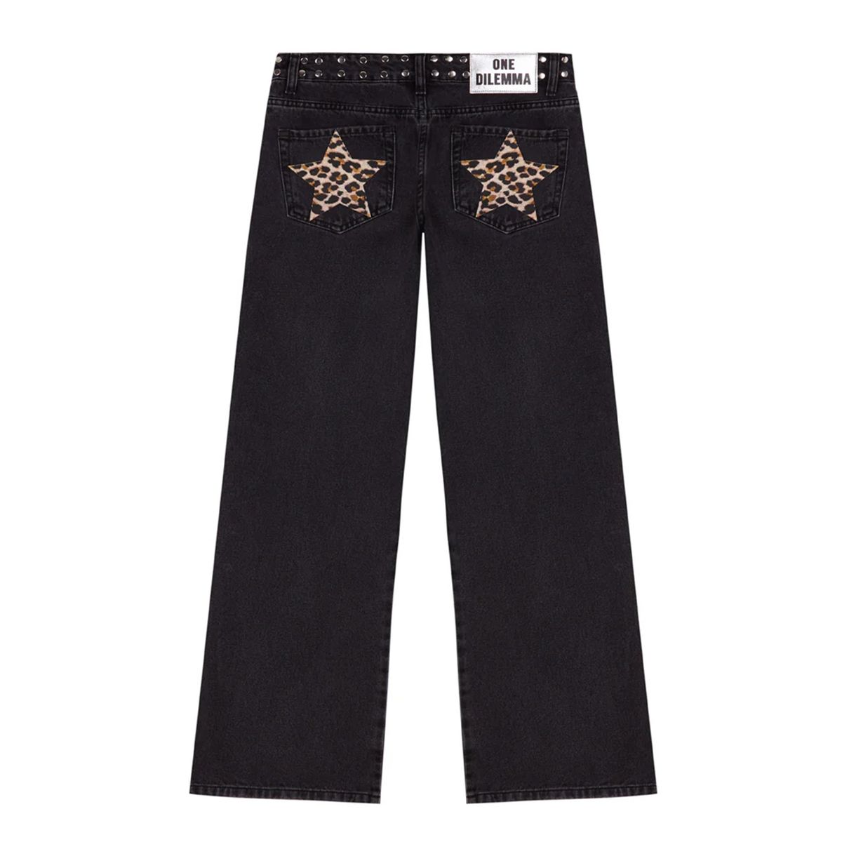 ONE DILEMMA - Jeans Safari Stars Tiro Bajo Mujer One Dilema
