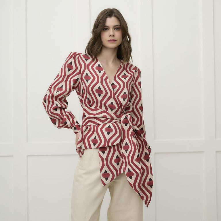 Blusa Estampada  Mujer