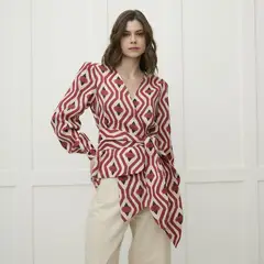 CHERUBINA - Blusa Estampada  Mujer