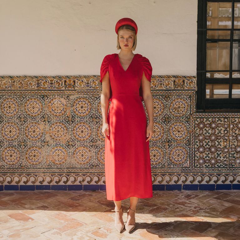 Vestido Lux Hombreras Mujer