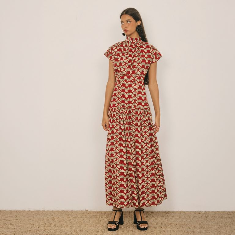 Top Estampado 100% Algodón Mujer