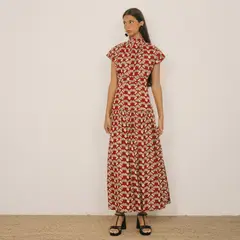 CHERUBINA - Top Estampado 100% Algodón Mujer