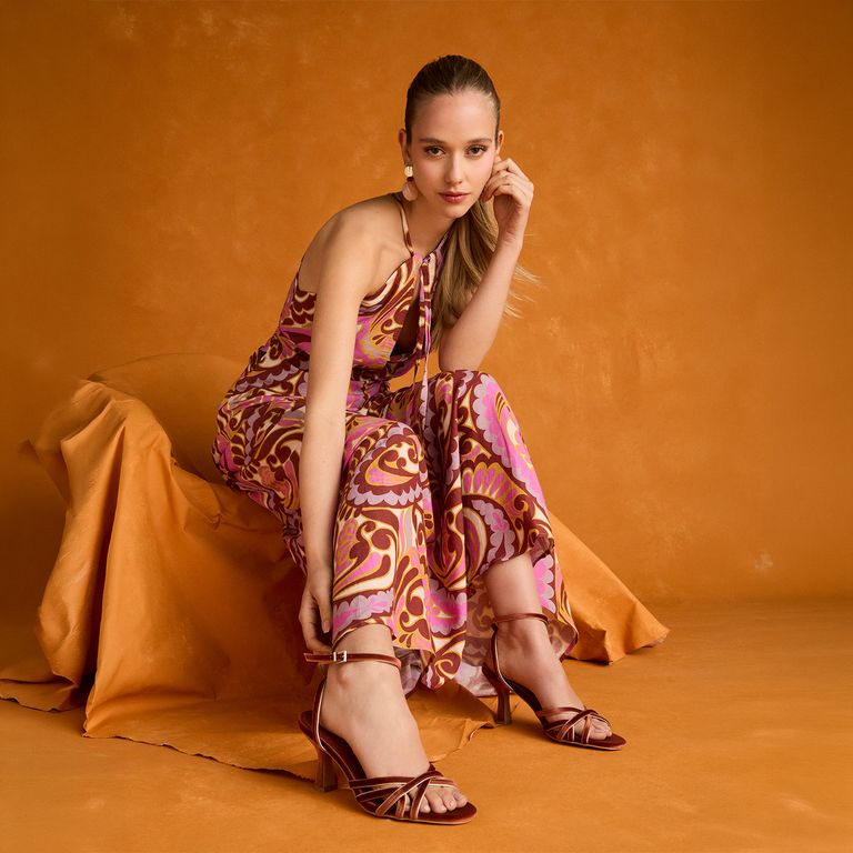 Vestido Arya Escote V Mujer