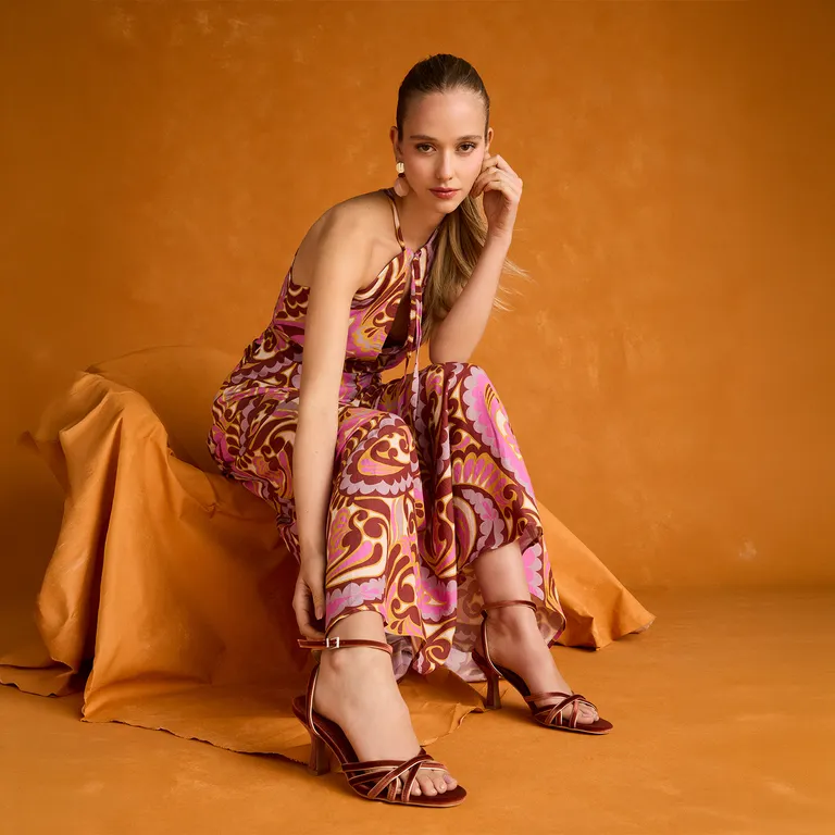 Vestido Arya Escote V Mujer