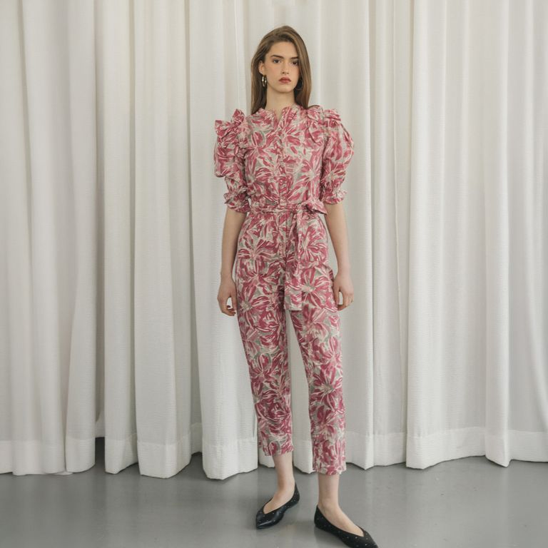 Enterito Estampado 100% Algodón Mujer