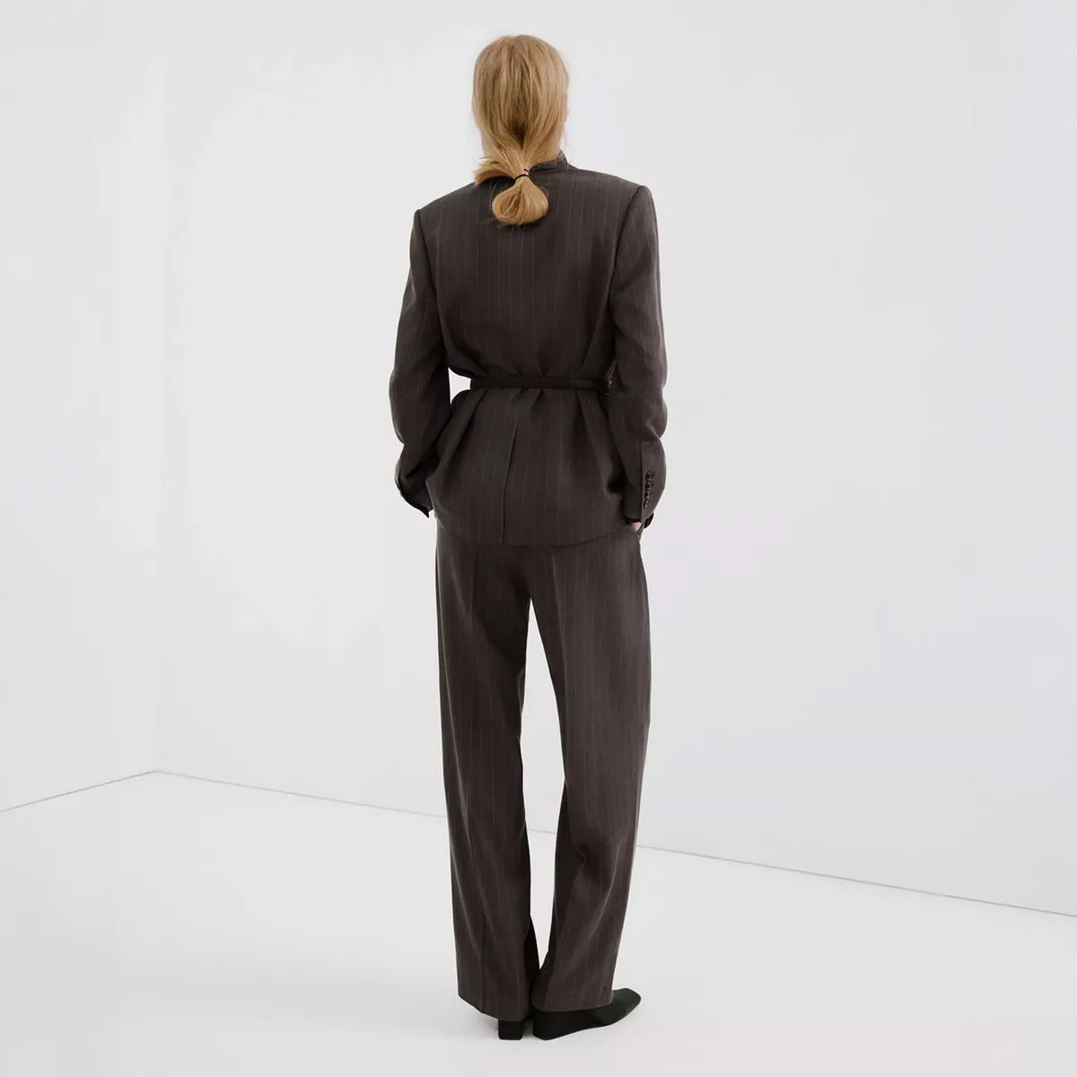 MANGO - Pantalón Traje Lyocell Mujer Mango