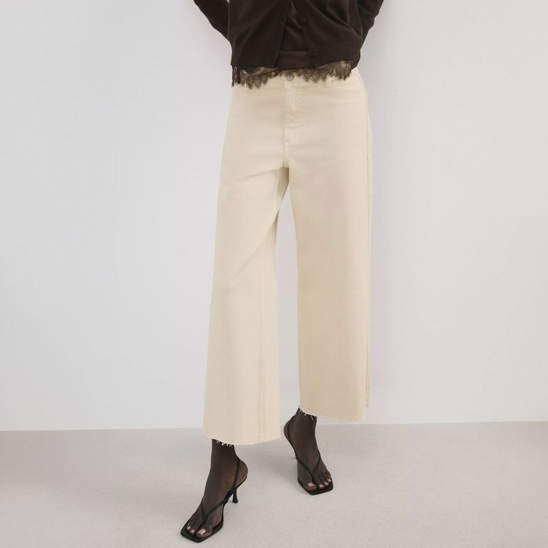 Jeans Catherin Culotte Tiro Alto Mujer