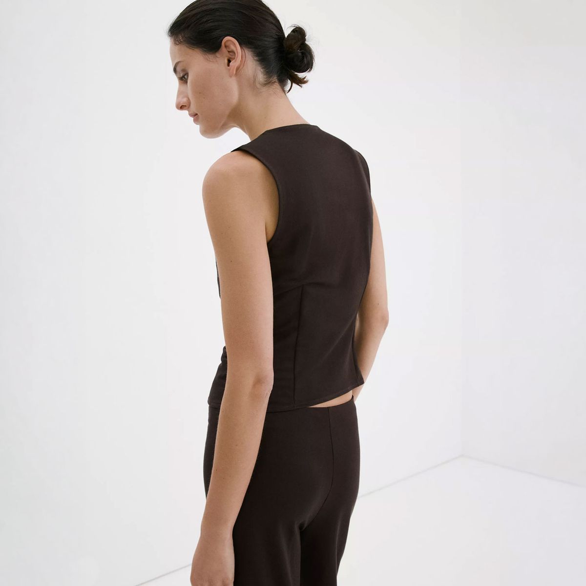 MANGO - Polera Cruzado Fruncido Mujer Mango