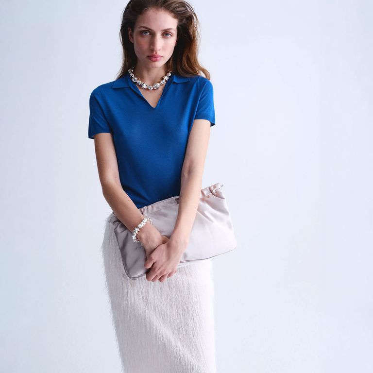Polera Lyocell Punto Fino Mujer