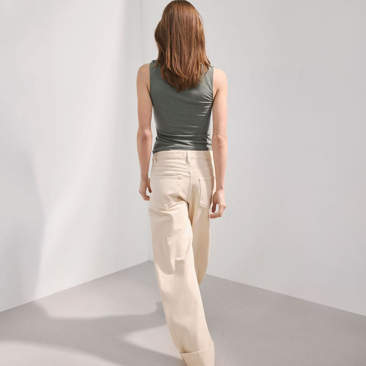 MANGO - Polera Asimétrico Fruncido Mujer Mango