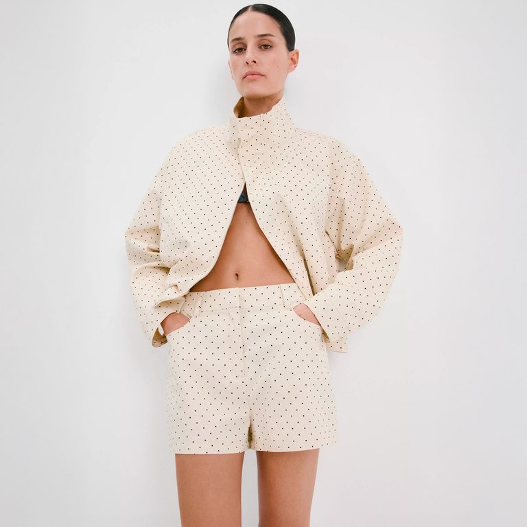 Shorts Algodón Lunares Mujer