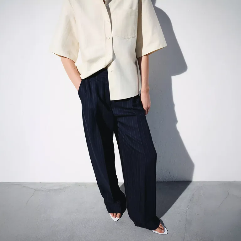 Pantalón Traje Raya Diplomática Mujer