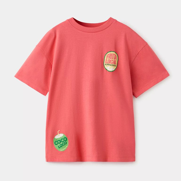 Polera Algodón Estampada Niño