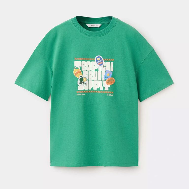 Polera Algodón Estampada Niño