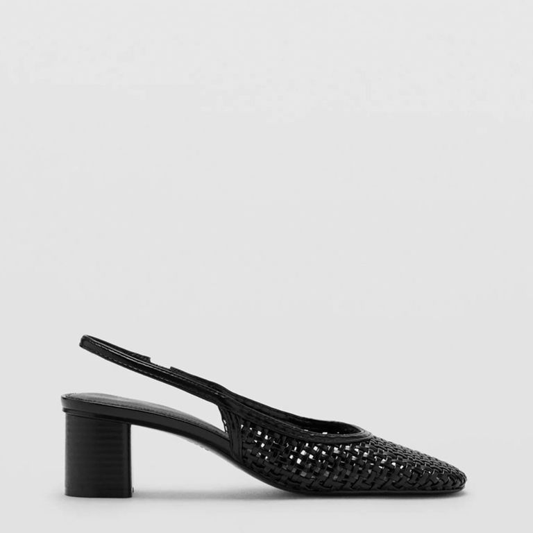 Zapato Trenzado Tacón Mujer
